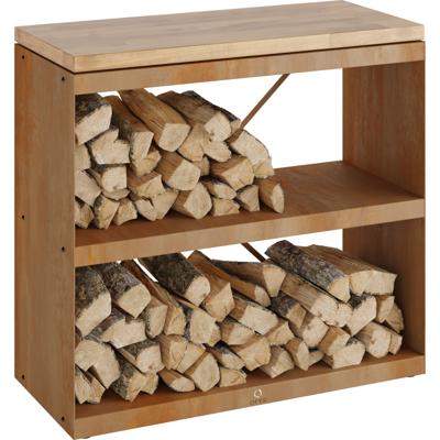 OFYR | Wood Storage Corten Dressoir