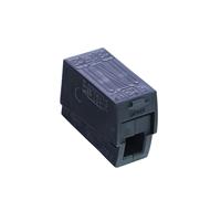 WAGO 224-114 224-114 Lampklem Flexibel: 0.5-2.5 mm² Massief: 0.5-2.5 mm² Aantal polen: 2 100 stuk(s) Zwart - thumbnail