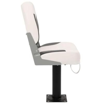 VidaXL Bootstoel 2 set inklapbaar met lage rugleuning