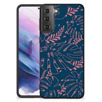Samsung Galaxy S21 Plus Bloemen Hoesje Palm Leaves - thumbnail