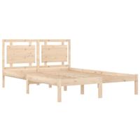 Bedframe massief hout 140x190 cm - thumbnail