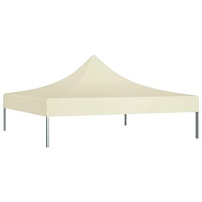 VidaXL Partytentdak 270 g/m² 2x2 m crème