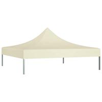 VidaXL Partytentdak 270 g/m² 2x2 m crème - thumbnail