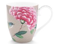 Pip Studio Mug XL Blushing Birds Khaki 450ml - thumbnail