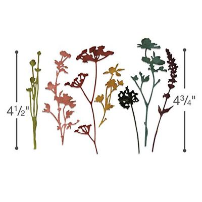 Sizzix • thinlits snijmal windbloemen set x7
