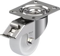 Blickle LEX-PO 80XR-FI Zwenkwiel met rem Wieldiameter: 80 mm Draagvermogen (max.): 150 kg 1 stuk(s) - thumbnail