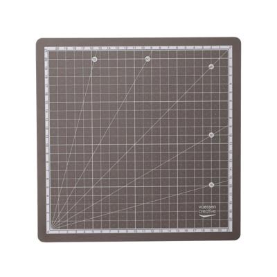 Vaessen Creative • zelfklevende snijmat 24x24cm donkergrijs