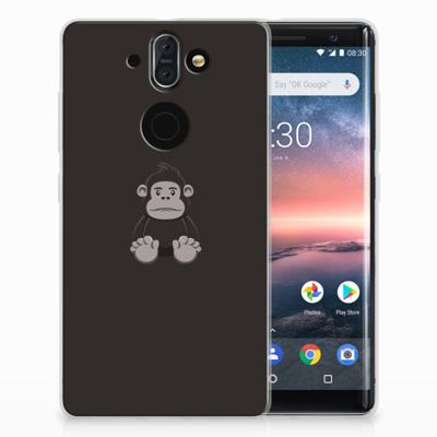 Nokia 9 | 8 Sirocco Telefoonhoesje met Naam Gorilla