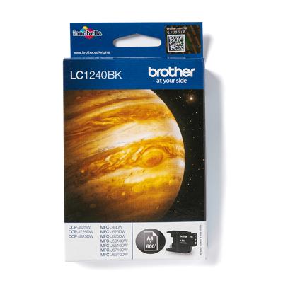 Brother inktcartridge, 600 pagina&apos;s, OEM LC-1240BK, zwart