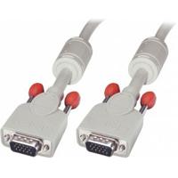 LINDY 36344 VGA-kabel M/M, cool grijs, 5 m, lichtgrijs - thumbnail