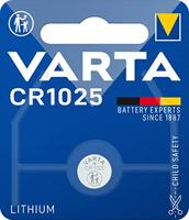 VARTA CR 1025, 6125101401, Lithium Knoopcel, Plat, Specialty, 3 Volt, 1 batterijpakket - thumbnail