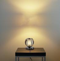 Searchlight TafellampClaw 14cm chroom met smoke glas - EU1811SM - thumbnail