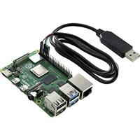 Renkforce USB/TTL Jumperkabel Raspberry Pi® [1x USB-A 2.0 stekker - 4x Draadbrug-bus] 1.00 m Zwart - thumbnail