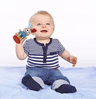 Eichhorn baby houten ratel konijn - thumbnail