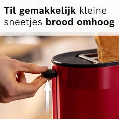 Bosch TAT2M124 Broodrooster Rood - thumbnail