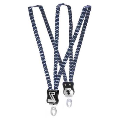 Simson snelbinder 28 inch 3-binds 53 cm elastaan blauw/wit Simson snelbinder 28 inch 3-binds 53 cm elastaan blauw/wit