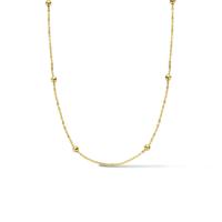 Ketting Staal Bolletjes 2,5 mm 40 + 4 cm - thumbnail