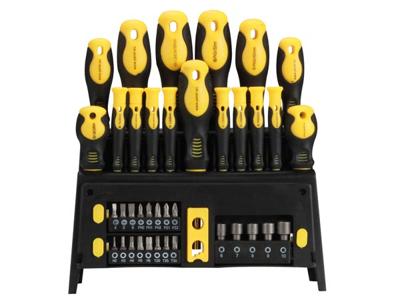 Schroevendraaier- en bitset - 39 st - Toolland