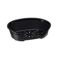 Siesta Deluxe kunststof mand maat 2 zwart - thumbnail