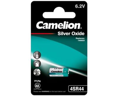Camelion 14051444 - speciale camera batterij 4SR44, zilver-oxide met 6 volt, capaciteit 145 mAh
