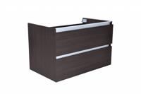 Onderkast 60X36 cm Zonder Wastafel Houtnerf Grijs Aqua Splash - thumbnail