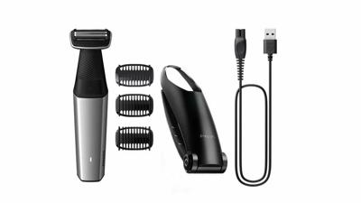 Philips BG5021/15 Bodygroom Zilver/Zwart