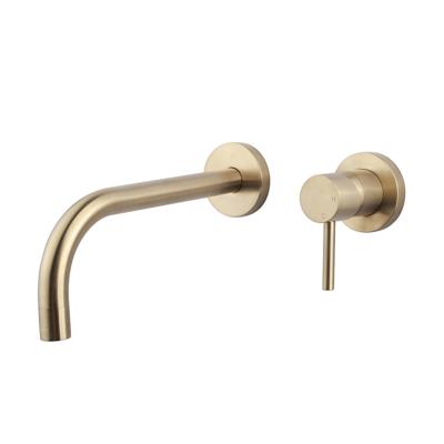 Afbouwdeel Wastafelkraan BWS Toon Eenhendel Met Coldstart Geborsteld Messing Boss & Wessing