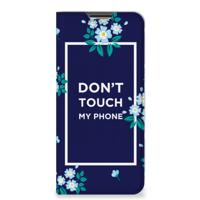 OPPO A54s | A16 | A16s Design Case Flowers Blue DTMP - thumbnail
