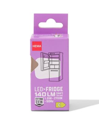HEMA Led koelkast clear E14 1.0W 140lm