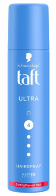 Taft Hairspray pocket size ultra strong 75 Milliliter Taft Hairspray pocket size ultra strong 75 Milliliter