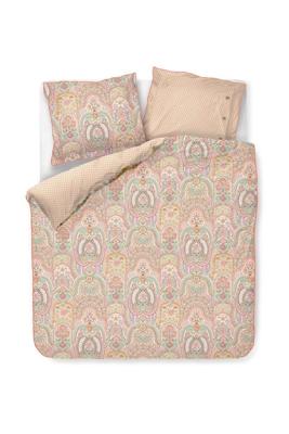 Pip Studio Pip Studio Dekbedovertrek Jabali Flower - Koraalrood 240x200/220 cm