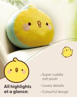 Molang Piu Piu kussen - 35 cm - thumbnail
