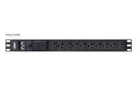 Basic 1U PDU with surge protection - thumbnail