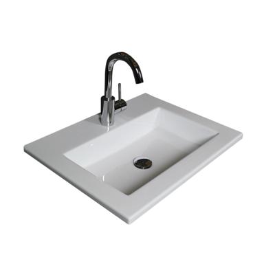 Badmeubelset Aquasplash Salt 60x39 cm Greeploos 2 Lades Met Wastafel Acryl Ice White Aquasplash