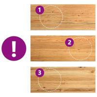 Vensterbanken 2 st 100x40x2 cm massief eikenhout lichtbruin - thumbnail