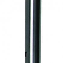Dynalife wandelstok comfortgrip zwart links 76-99 cm