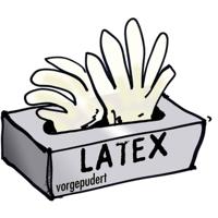 Leipold Doehle 14699-10 Wegwerphandschoen 100 stuk(s) Latex Maat (handschoen): 10, XL - thumbnail