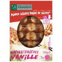 Wafel vanille minder suiker 140 Gram - thumbnail