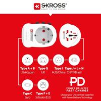 Skross 1.302474 Reisstekker Pro Light USB AC45PD World - thumbnail