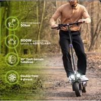 Elektrische Step Urbanglide ECROSS PRO LITE 2 Zwart 25 km/h - thumbnail