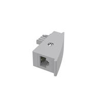 Hama 00201121 DSL-Adapter für Fritzbox, TAE-Stecker - 8p2c-Kupplung (RJ45) - thumbnail