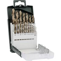 Bosch Accessories 2609255133 HSS Metaal-spiraalboorset 19-delig 1 mm, 1.5 mm, 2 mm, 2.5 mm, 3 mm, 3.5 mm, 4 mm, 4.5 mm, 5 mm, 5.5 mm, 6 mm, 6.5 mm, 7 mm, 7.5 - thumbnail