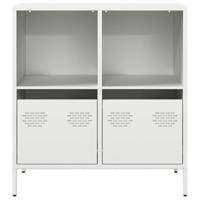 Dressoir 68x39x73,5 cm koudgewalst staal wit - thumbnail