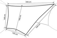 Amazonas Traveller Tarp zonnezeil - thumbnail