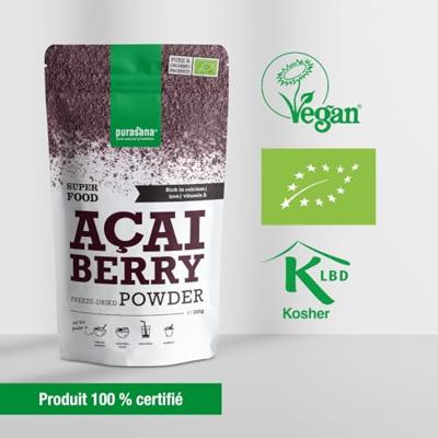Purasana Açaibes Poeder 100g - thumbnail