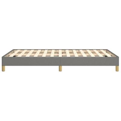 Bedframe zonder matras 120x190 cm stof donkergrijs