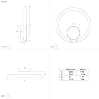 Eglo Moderne wandlampCaranacoa - 900564 - thumbnail