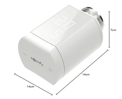 Somfy 1870508 Draadloos alarmsysteem (uitbreiding) Draadloze thermostaat