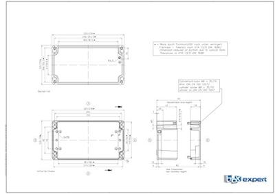 Boxexpert BXPBAL22012091-A01 Installatiebehuizing 220 x 120 x 91 Aluminium Zilver-grijs 1 stuk(s) Boxexpert BXPBAL22012091-A01 Installatiebehuizing 220 x 120 x 91 Aluminium Zilver-grijs 1 stuk(s)