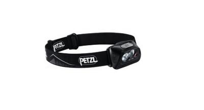 Petzl ACTIK Lantaarn aan hoofdband Zwart LED